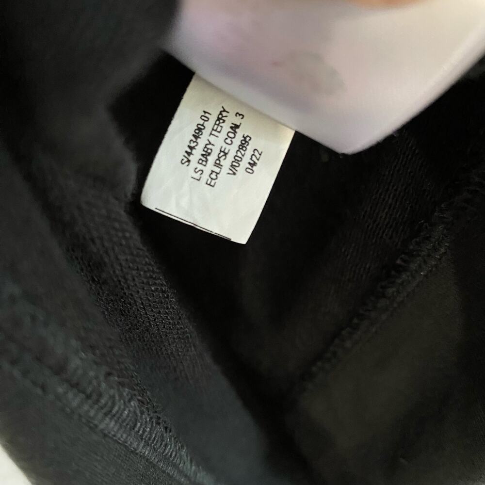Banana Republic Baby Terry Top, Eclipse Coal, Size Medium - Picture 10 of 12